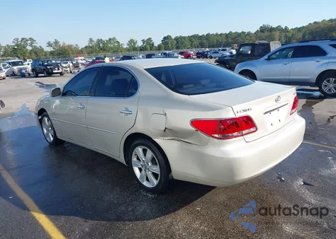 2005 Lexus Es 330 из США, поврежденный, VIN JTHBA30G455126200